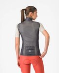 CASTELLI Kolesarski brezrokavnik - ARIA 2 W - siva