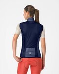 CASTELLI Kolesarski brezrokavnik - ARIA 2 W - modra