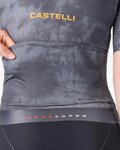 CASTELLI Kolesarski dres s kratkimi rokavi - RACE 8S W - siva