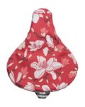 BASIL zaščita okvirja za kolo - MAGNOLIA SADDLE COVER - rdeča