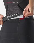CASTELLI Kolesarski dres brez rokavov - FREE W TRI - črna/rožnata