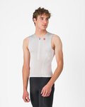 CASTELLI Kolesarski dres brez rokavov - FREE SPEED 3 TOP - bela