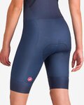 CASTELLI Kolesarski kombinezon - CORE TRI W SUIT SHORT SLEEVE - modra/rožnata