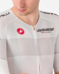 CASTELLI Kolesarski dres s kratkimi rokavi - #GIRO107 RACE - bela