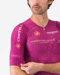 CASTELLI Kolesarski dres s kratkimi rokavi - GIRO 108 RACE 8S - vijolična