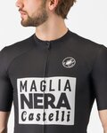 CASTELLI Kolesarski dres s kratkimi rokavi - VINTAGE GIRO D´ITALIA - črna