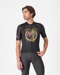 CASTELLI Kolesarski dres s kratkimi rokavi - GIRO HIGHWAY TO ROME - črna