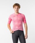 CASTELLI Kolesarski dres s kratkimi rokavi - GIRO109 RACE 8S - rožnata