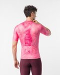 CASTELLI Kolesarski dres s kratkimi rokavi - GIRO109 TROFEO - rožnata