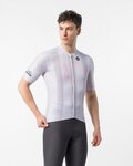 CASTELLI Kolesarski dres s kratkimi rokavi - GIRO109 MILAN - srebrna