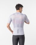 CASTELLI Kolesarski dres s kratkimi rokavi - GIRO109 MILAN - srebrna