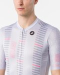 CASTELLI Kolesarski dres s kratkimi rokavi - GIRO109 MILAN - srebrna