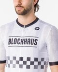 CASTELLI Kolesarski dres s kratkimi rokavi - GIRO109 BLOCKHAUS - bela