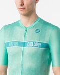 CASTELLI Kolesarski dres s kratkimi rokavi - GIRO109 CIMA COPPI - zelena