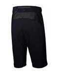 BBB Kolesarske kratke hlače brez naramnic - BLAST - črna