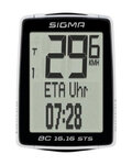 SIGMA SPORT tahometer za kolo - BC 16.16 STS CAD TOPLINE 016 - bela/črna