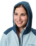 VAUDE Kolesarska  vetru odporna jakna - QIMSA SOFTSHELL - modra