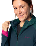 VAUDE Kolesarska  vetru odporna jakna - QIMSA SOFTSHELL - modra