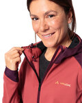 VAUDE Kolesarska  vetru odporna jakna - QIMSA SOFTSHELL - rdeča