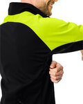 VAUDE Kolesarska  vetru odporna jakna - POSTA SOFTSHELL VI - rumena/črna