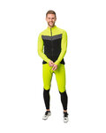 VAUDE Kolesarski dres z dolgimi rokavi zimski - POSTA LS - rumena/črna