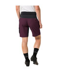 VAUDE Kolesarske kratke hlače brez naramnic - QIMSA - vijolična