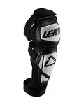 LEATT blazinice za kolena -  KNEE & SHIN GUARD 3.0 EXT - črna/bela
