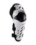 LEATT blazinice za kolena -  KNEE & SHIN GUARD DUAL AXIS - bela