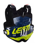 LEATT ščitnik za hrbet in prsni koš - CHEST PROTECTOR 1.5 TORQUE - črna/modra/rumena