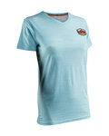 LEATT Kolesarska  majica s kratkimi rokavi - PREMIUM W - modra
