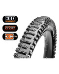 MAXXIS plašč - MINION DHR II 29x2.4wt EXO/TR/3C - črna