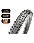 MAXXIS plašč - DISSECTOR 29x2.40wt EXO TR/3C - črna