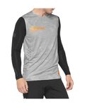 100% SPEEDLAB Kolesarski dres brez rokavov - R-CORE CONCEPT - siva