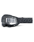 100% SPEEDLAB Kolesarska očala - ACCURI 2 - črna/bela