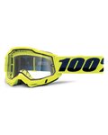 100% SPEEDLAB Kolesarska očala - ACCURI 2 ENDURO MTB - rumena/modra