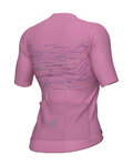 ALÉ Kolesarski dres s kratkimi rokavi - PR-E MEGABYTE - rožnata