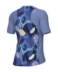 ALÉ Kolesarski dres s kratkimi rokavi - OFF ROAD - GRAVEL BLOOM - modra