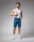 ALÉ Kolesarske kratke hlače z naramnicami - MASTER 2.0 PR-E - modra