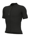 ALÉ Kolesarski dres s kratkimi rokavi - PRAGMA COLOR BLOCK - črna