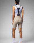 ALÉ Kolesarske kratke hlače z naramnicami - MASTER 2.0 PR-E - bež