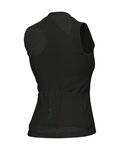 ALÉ Kolesarski dres brez rokavov - PRAGMA COLOR BLOCK - črna