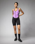 ALÉ Kolesarski kombinezon - COLOR BLOCK PRAGMA - vijolična/črna