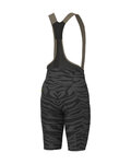 ALÉ Kolesarske kratke hlače z naramnicami - PR-E SAUVAGE - črna