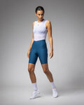 ALÉ Kolesarske kratke hlače brez naramnic - MASTER 2.0 PR-E - modra