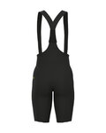 ALÉ Kolesarske kratke hlače z naramnicami - SPEEDFONDO LIGHT R-EV1 - črna