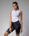 ALÉ Kolesarske kratke hlače brez naramnic - STRADA 2.0 PR-E - črna/bela