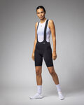ALÉ Kolesarske kratke hlače z naramnicami - WATT 3.6 R-EV1 - črna