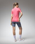 ALÉ Kolesarski dres s kratkimi rokavi - PRAGMA COLOR BLOCK - rožnata