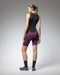 ALÉ Kolesarske kratke hlače z naramnicami - OFF ROAD - GRAVEL GRAVEL-PRO - vijolična