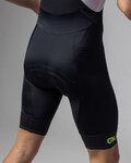 ALÉ Kolesarske kratke hlače z naramnicami - CORSA 2.0 PRAGMA - črna
